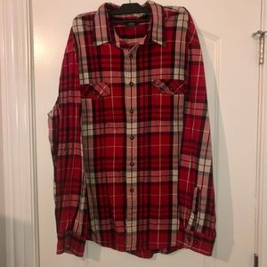 Men’s Plaid Button-Down Shirt